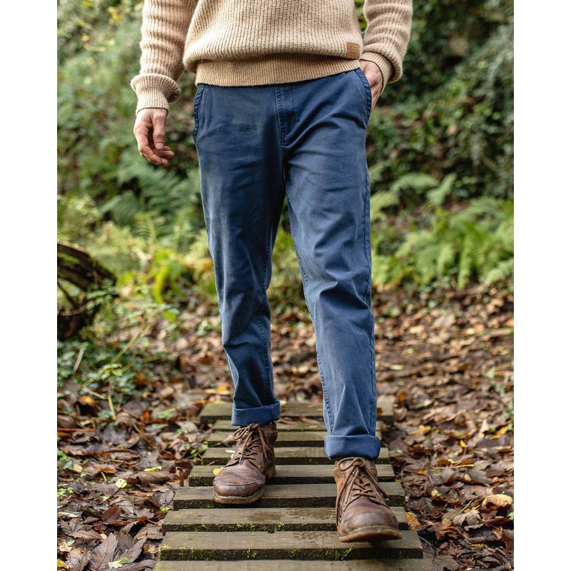 365 Organic Cotton Trouser - Dark Denim
